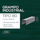 GRAMPO 80/12 4.800 GRAMPOS